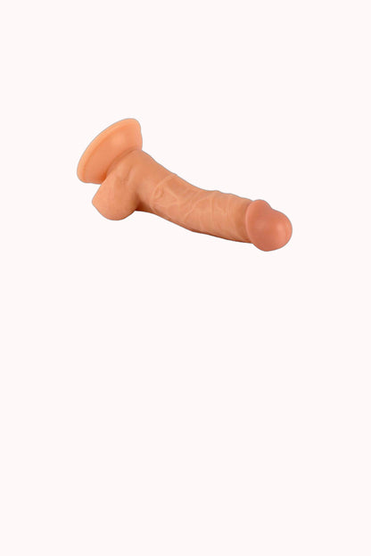 Pênis Realístico Mr. Rude com Ventosa – 19,0×3,5CM – Doce Malícia