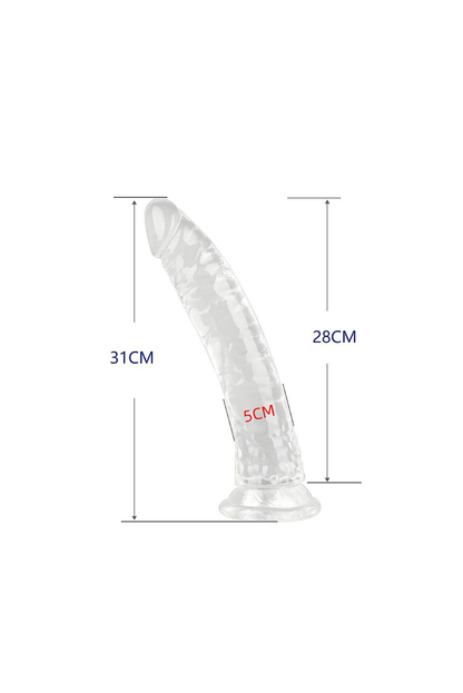 Pênis Realístico em Silicone com em rosa – Doce Malícia