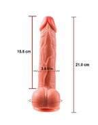 Pênis Super Realístico – 21.0×3.6 em Quantidade – Doce Malícia