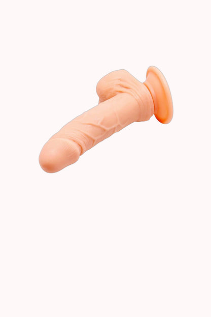 Pênis Ultra Realístico com Ventosa – 19,0 X 3,5 cm – Doce Malícia