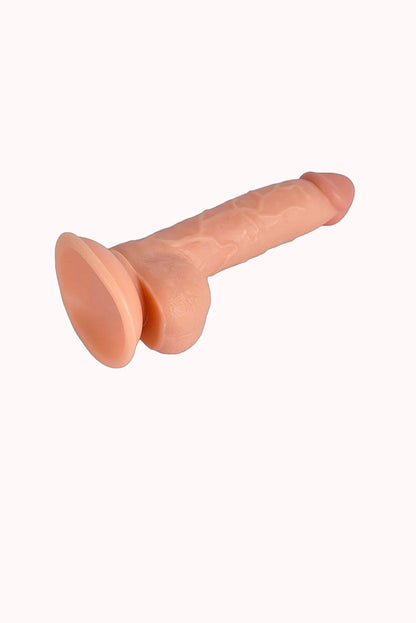 Pênis Ultra Realístico com Ventosa e Textura de Veias – 21,0×4,5CM – Doce Malícia