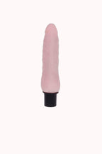 Pênis em CyberSkin com Vibro Textura da Pele – 19 x 3,6cm – Doce Malícia