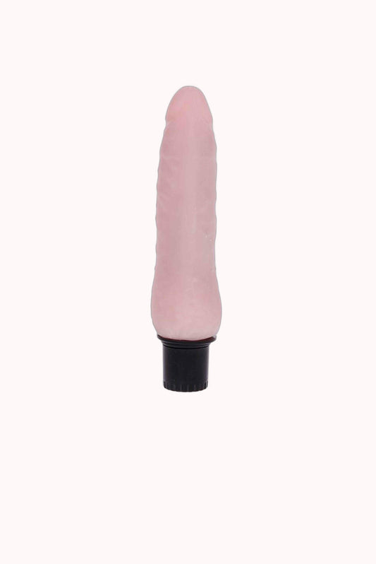 Pênis em CyberSkin com Vibro Textura da Pele – 19 x 3,6cm – Doce Malícia
