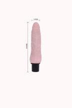 Pênis em CyberSkin com Vibro Textura da Pele – 19 x 3,6cm – Doce Malícia