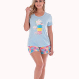 Pijama Estampado Feminino – Doce Malícia