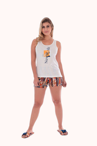 Pijama Feminino Camiseta – Doce Malícia