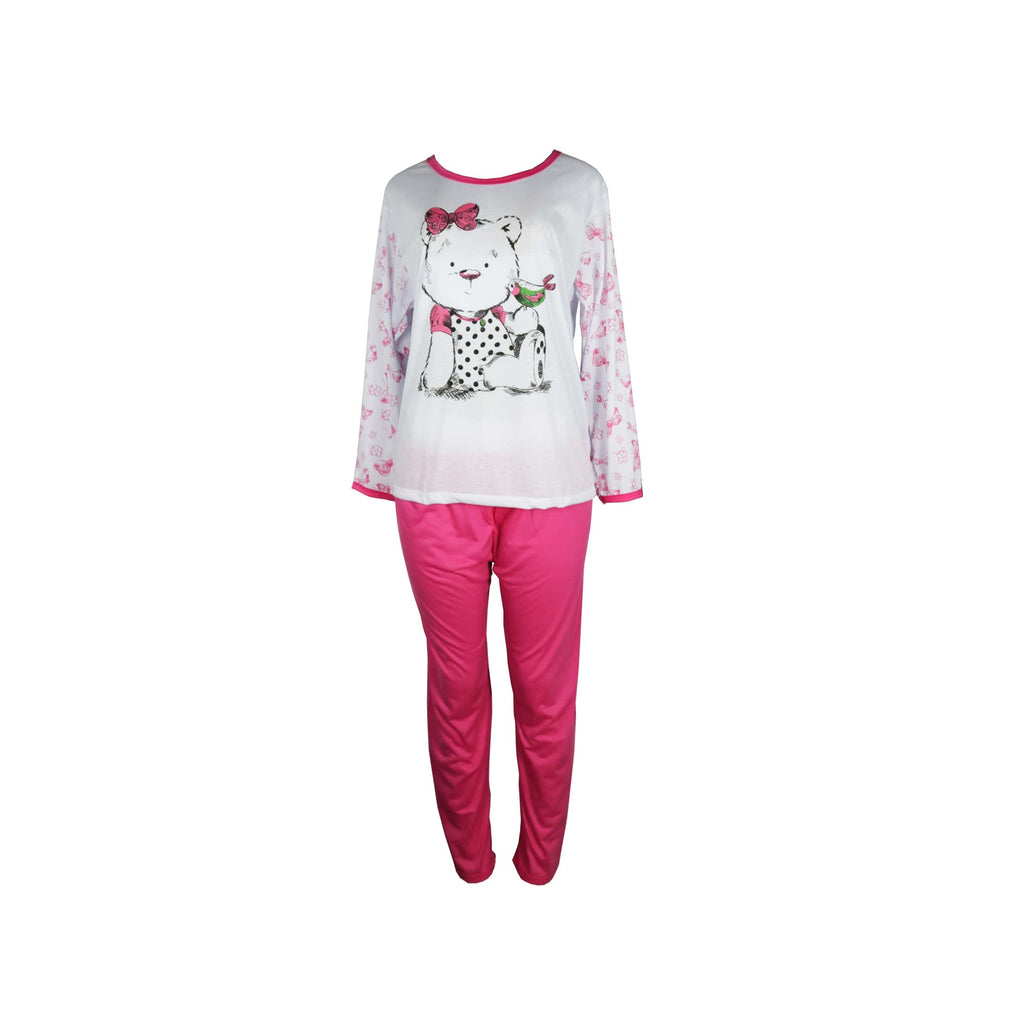 Pijama Feminino Longo em cores sortidas – Doce Malícia