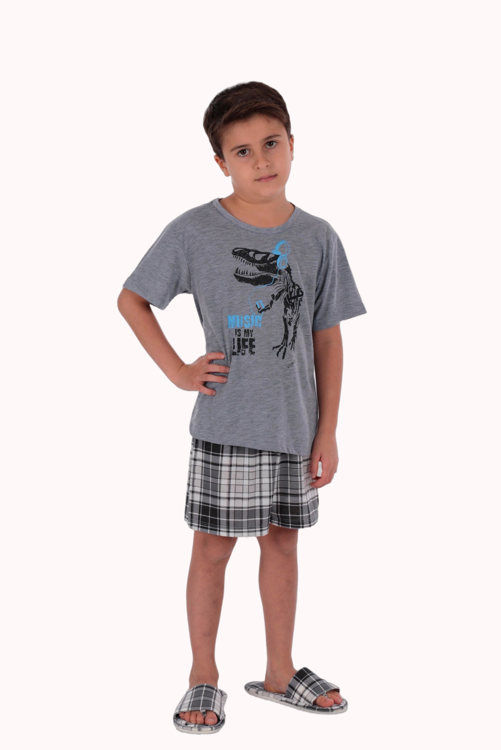 Pijama infantil manga curta – Doce Malícia