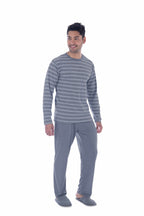 Pijama Suede Masculino em Chumbo – Doce Malícia
