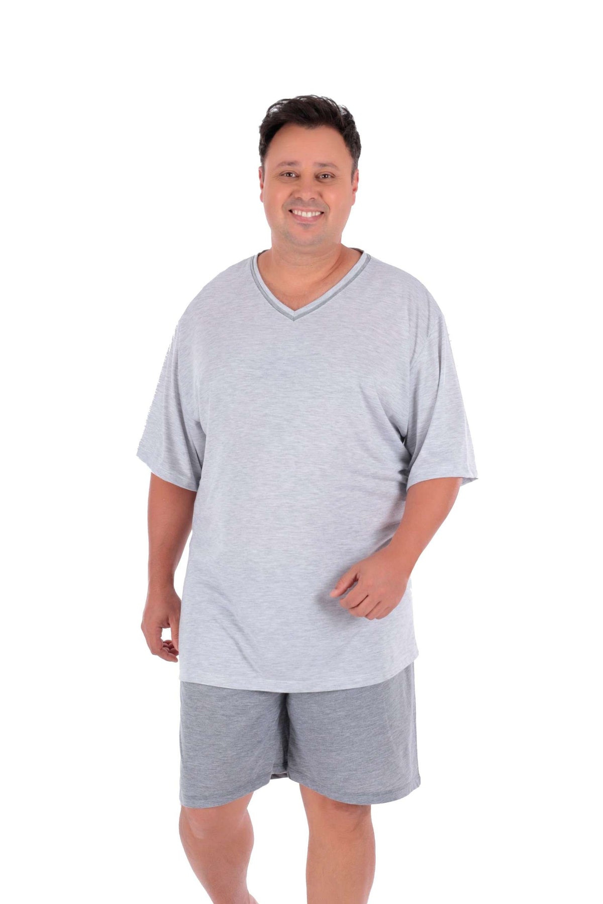 Pijama masculino plus size em azul-Marinho – Doce Malícia