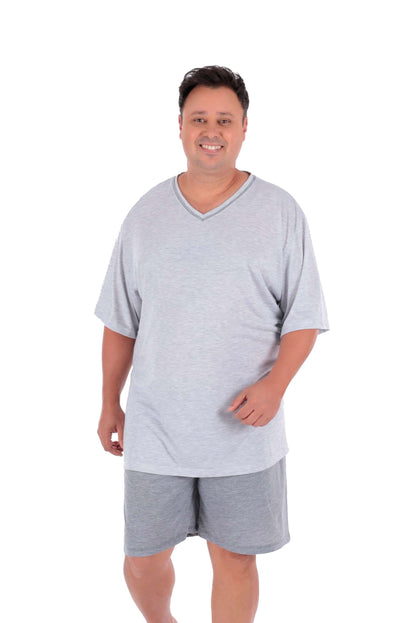 Pijama masculino plus size em azul-Marinho – Doce Malícia