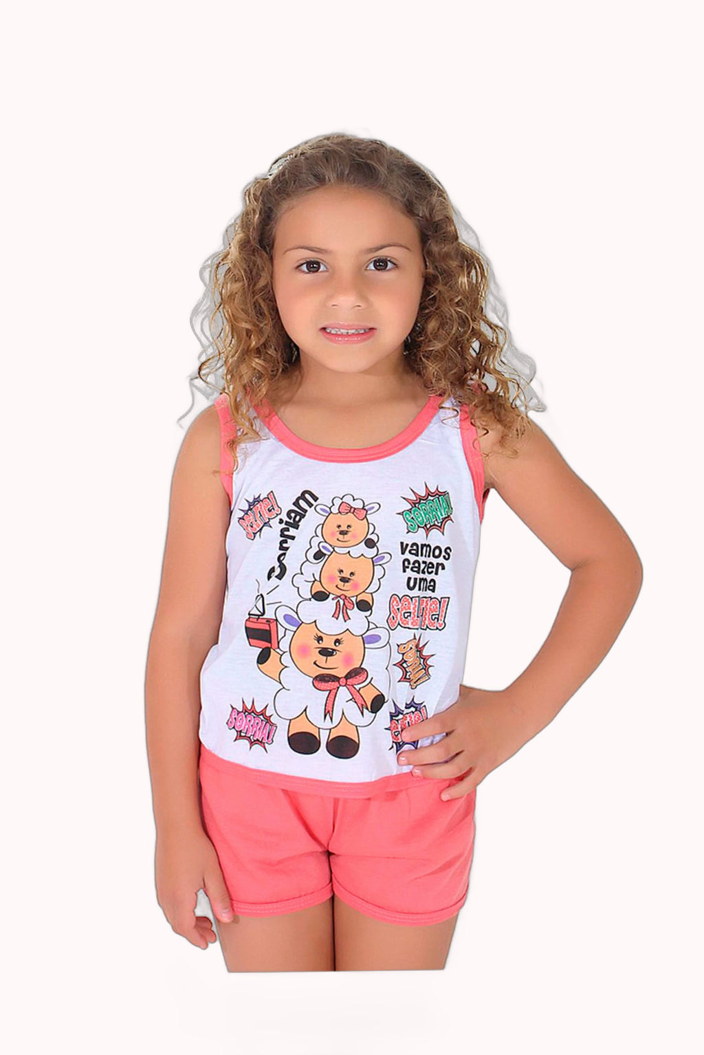 Pijama Regata Infantil – Doce Malícia