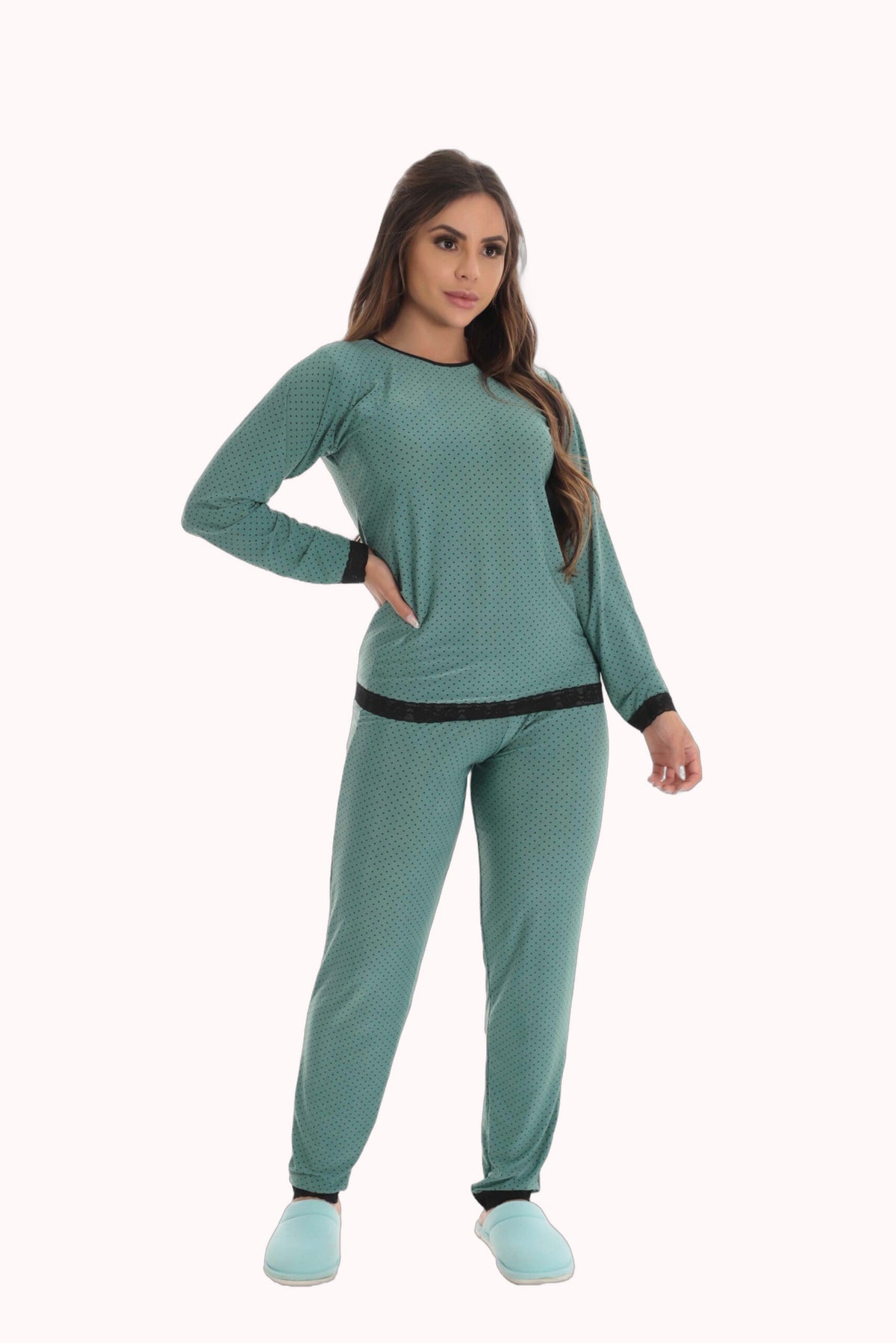 Pijama Longo Feminino – Doce Malícia