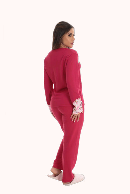 Pijama Longo Feminino Peluciado – Doce Malícia