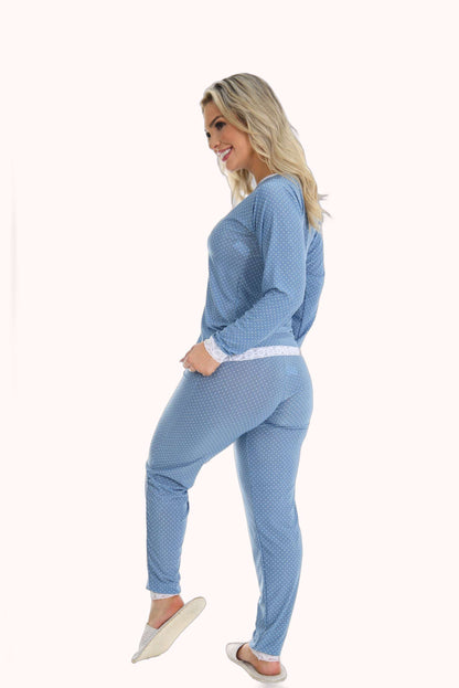 Pijama Longo Feminino – Doce Malícia