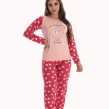 Pijama Longo Feminino em Suede Lily Romance – Doce Malícia