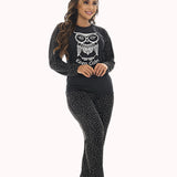Pijama Longo Feminino em suede – Doce Malícia
