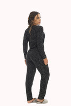 Pijama Longo Feminino em suede – Doce Malícia