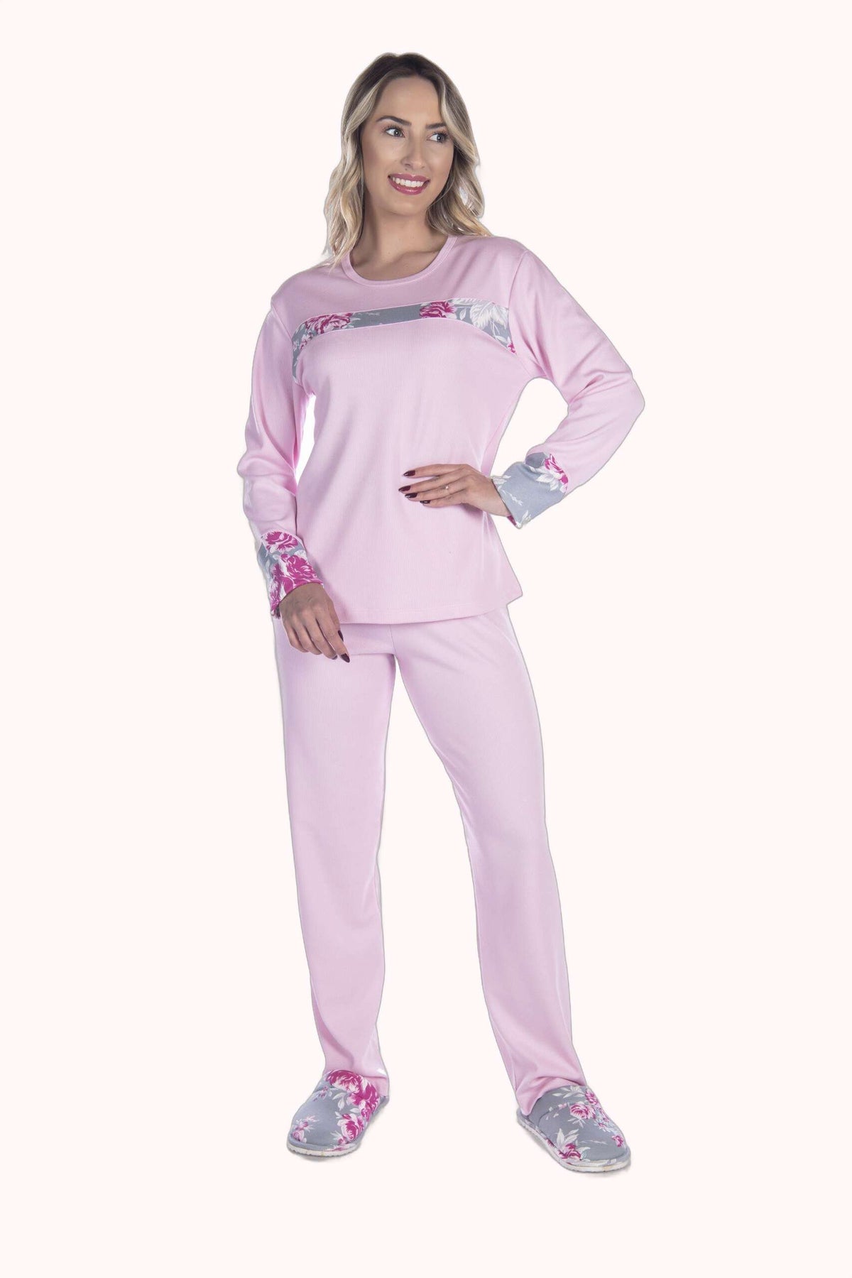 Pijama Longo Feminino Peluciado – Doce Malícia