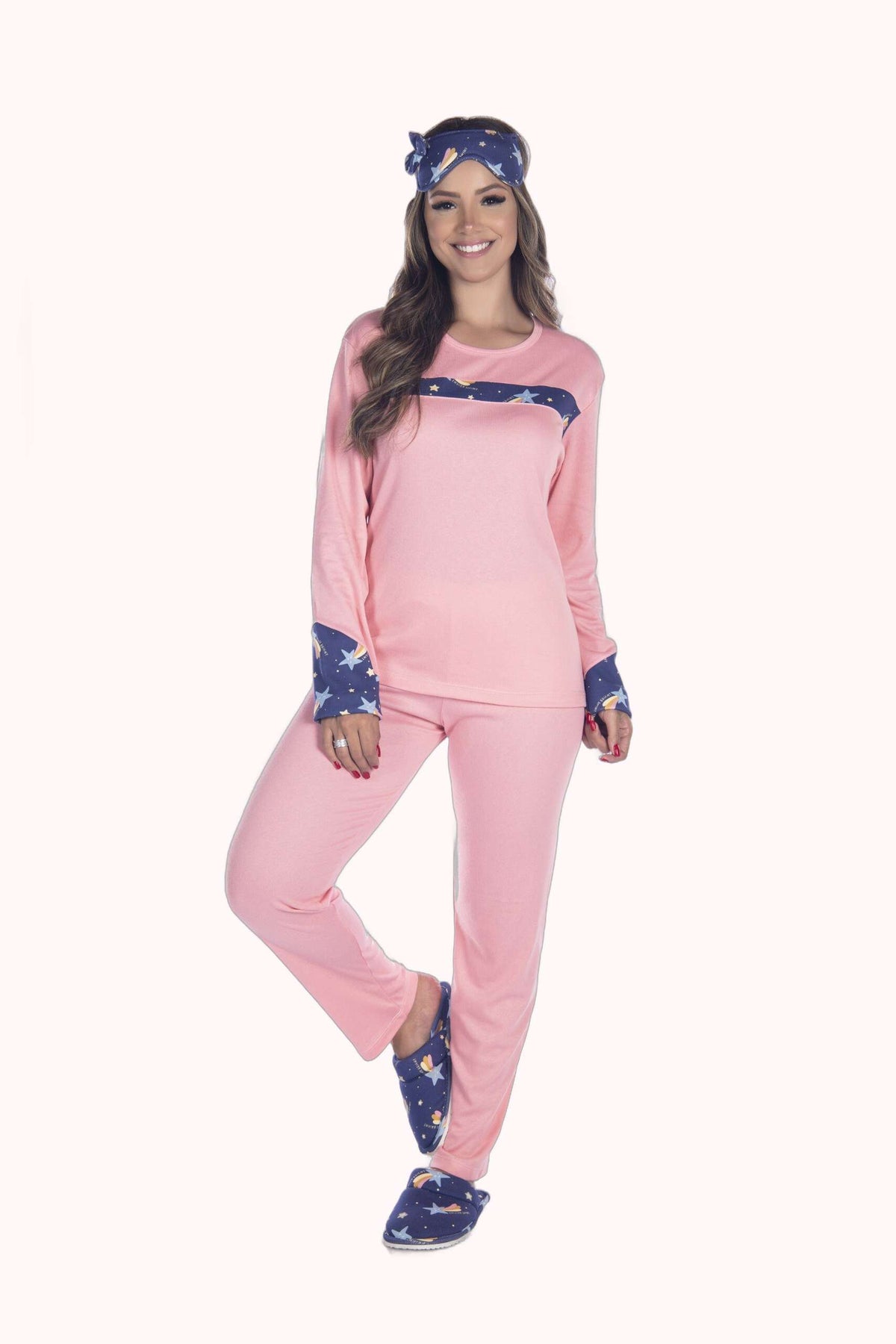 Pijama Longo Feminino Peluciado – Doce Malícia