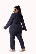 Pijama Longo Feminino Plus Size – Doce Malícia