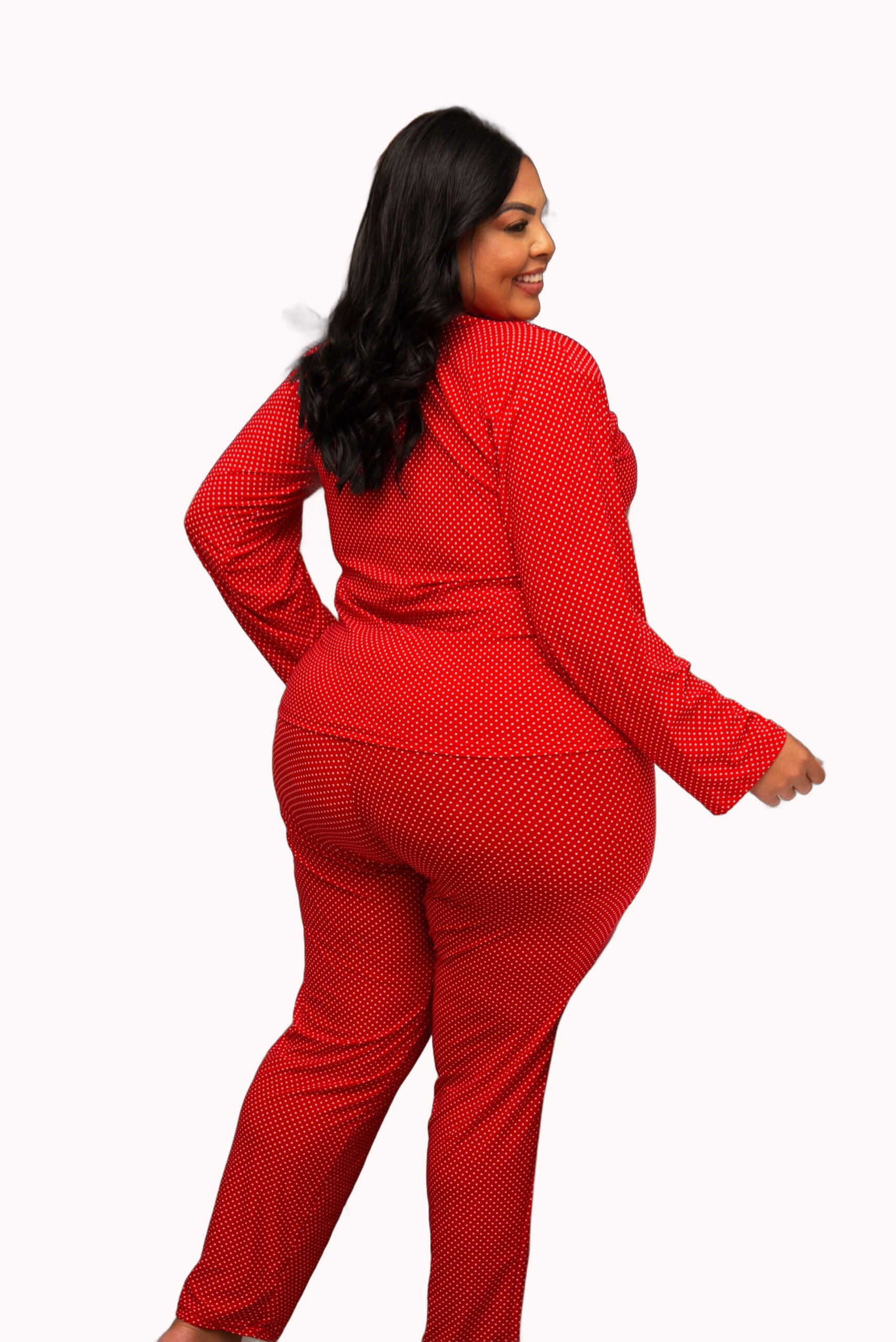 Pijama Longo Feminino Plus Size – Doce Malícia