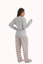 Pijama Mescla Canelado – Doce Malícia