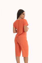 Pijama pescador em poá – Doce Malícia