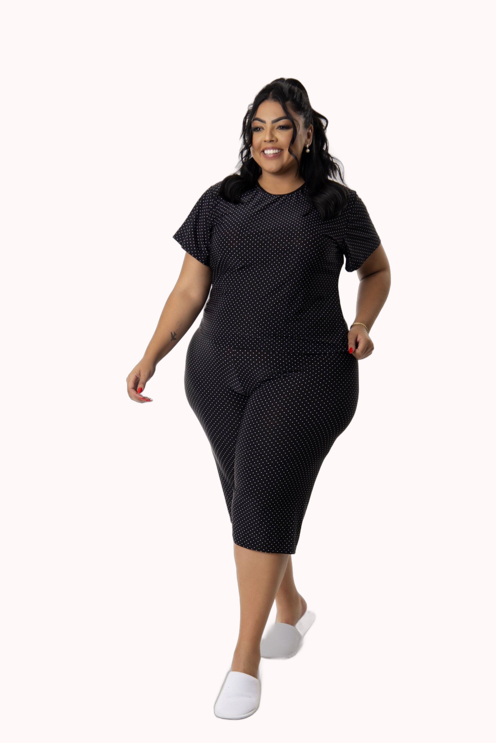 Pijama Plus Size Pescador em Poá – Doce Malícia
