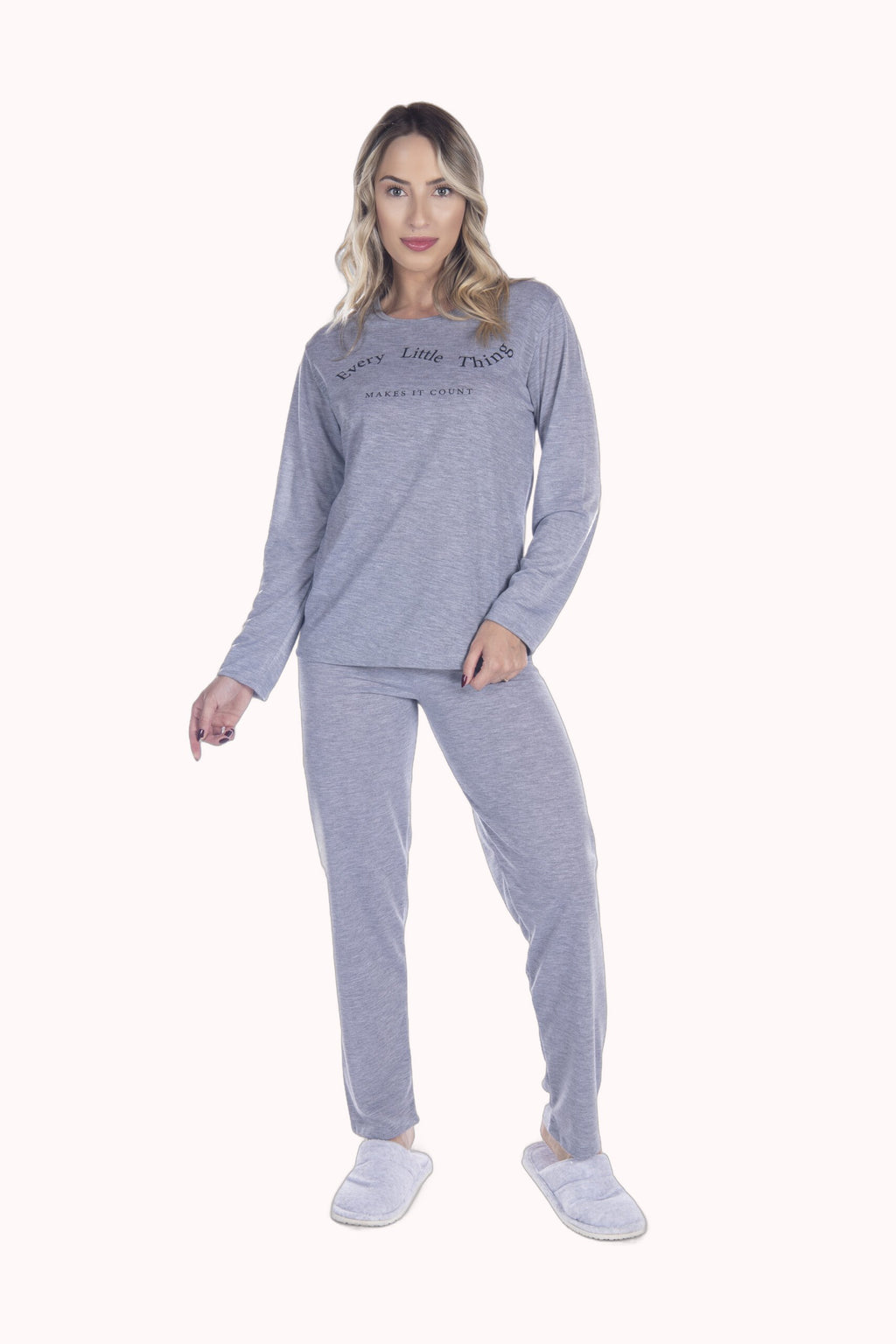 Pijama Suede Liso – Doce Malícia
