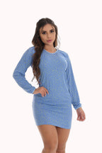 Pijama Vestido Estampado – Doce Malícia