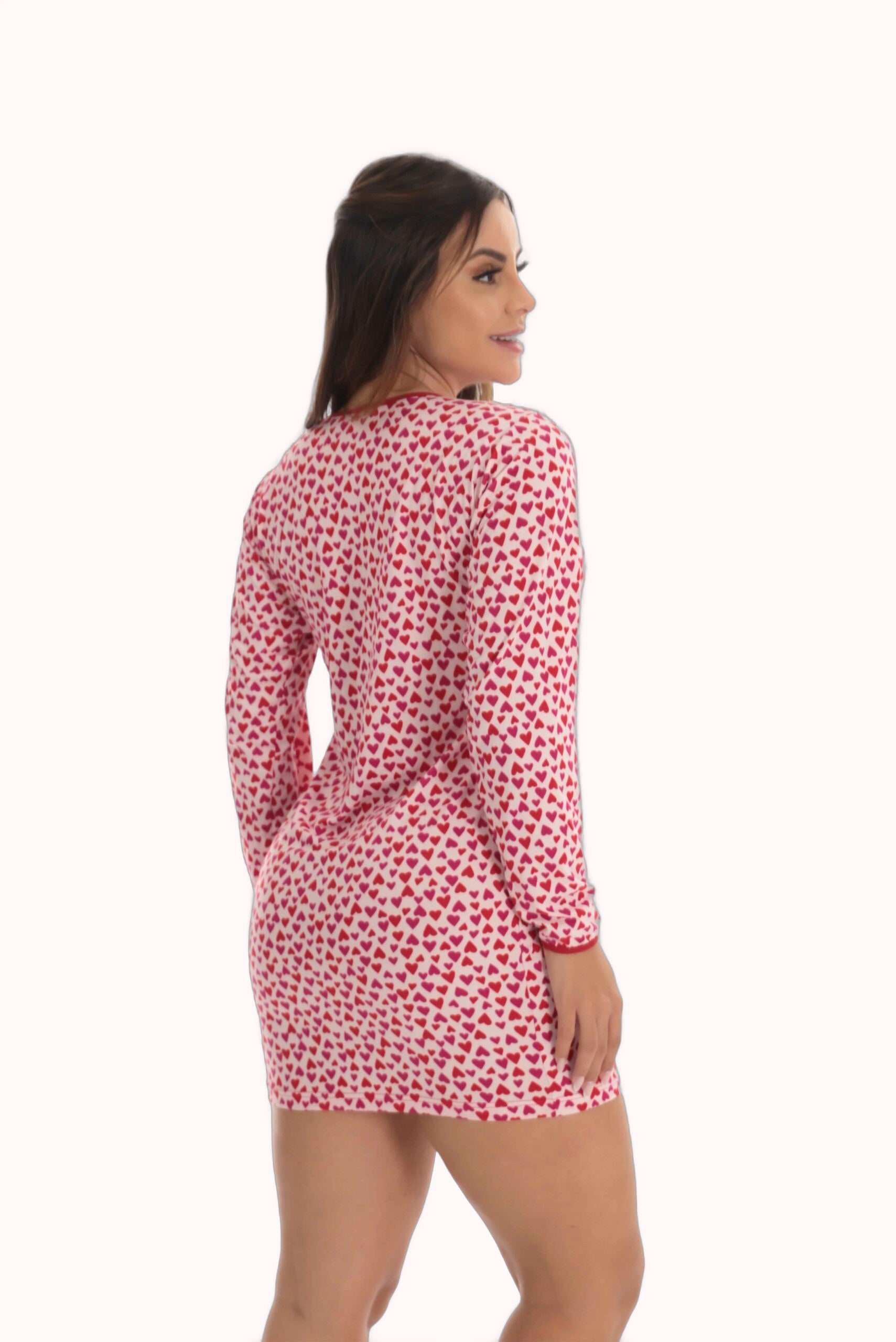 Pijama Vestido Estampado – Doce Malícia