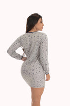 Pijama Vestido Estampado – Doce Malícia