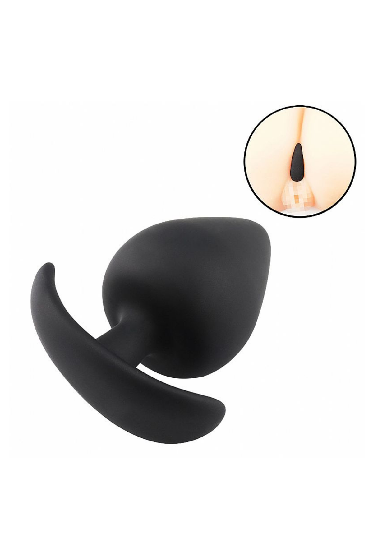 Plug Anal – Tamanho G em Preto – Doce Malícia