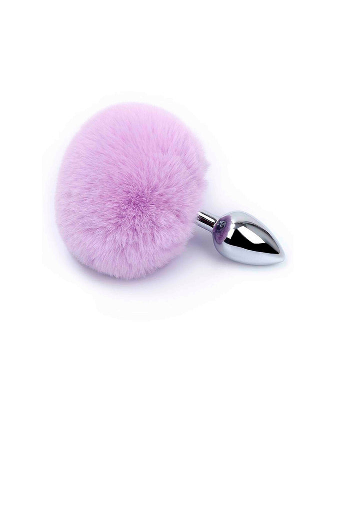 Plug Anal de Aço com Pelúcia – Doce Malícia — Doce Malícia