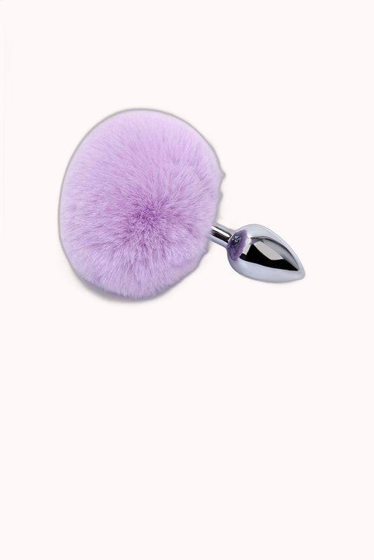 Plug Anal de Aço com Pelúcia – Doce Malícia