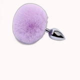 Plug Anal de Aço com Pelúcia – Doce Malícia