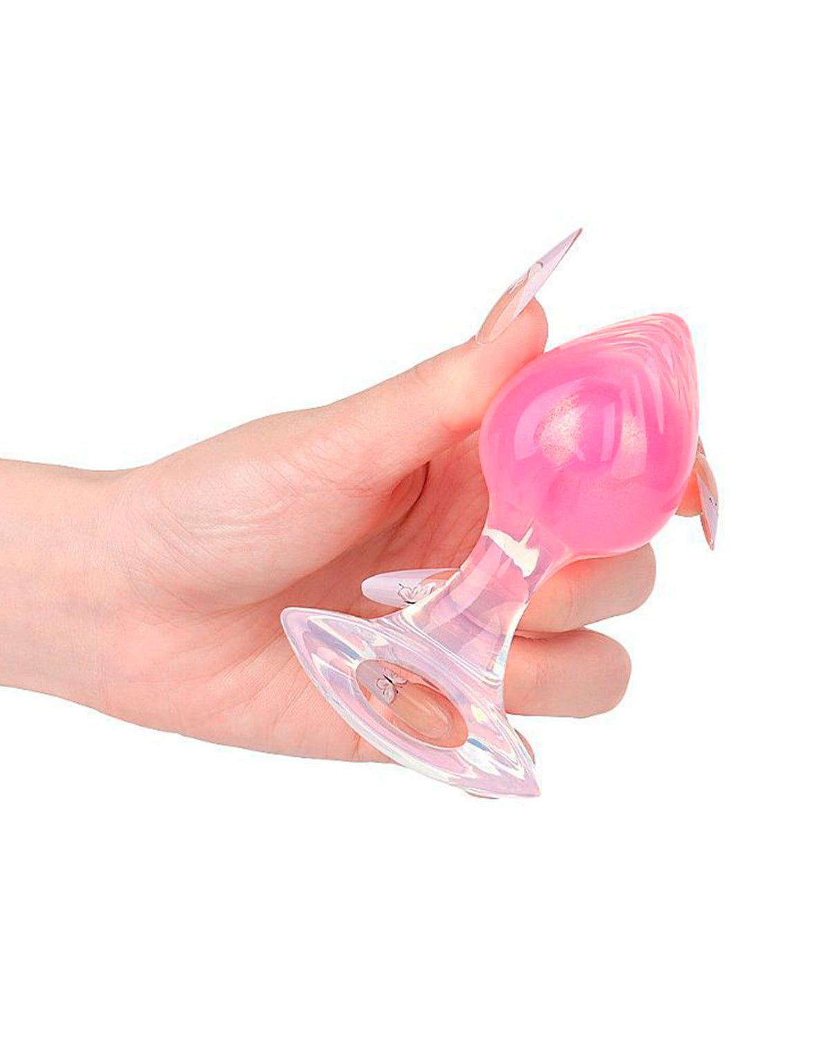 Plug Anal em Silicone Fluorescente em rosa pink – Doce Malícia