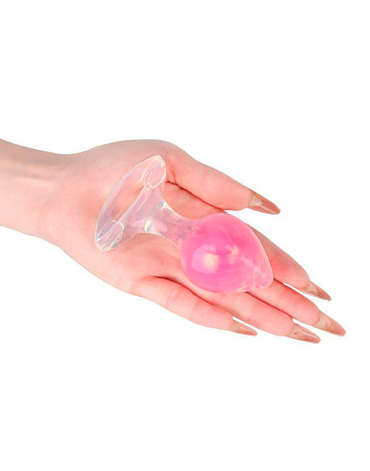 Plug Anal em Silicone Fluorescente em rosa pink – Doce Malícia