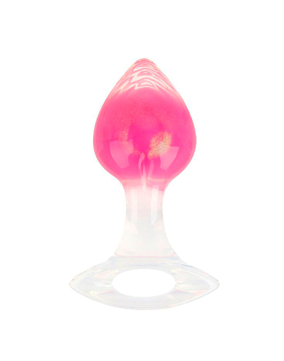 Plug Anal em Silicone Fluorescente em rosa pink – Doce Malícia