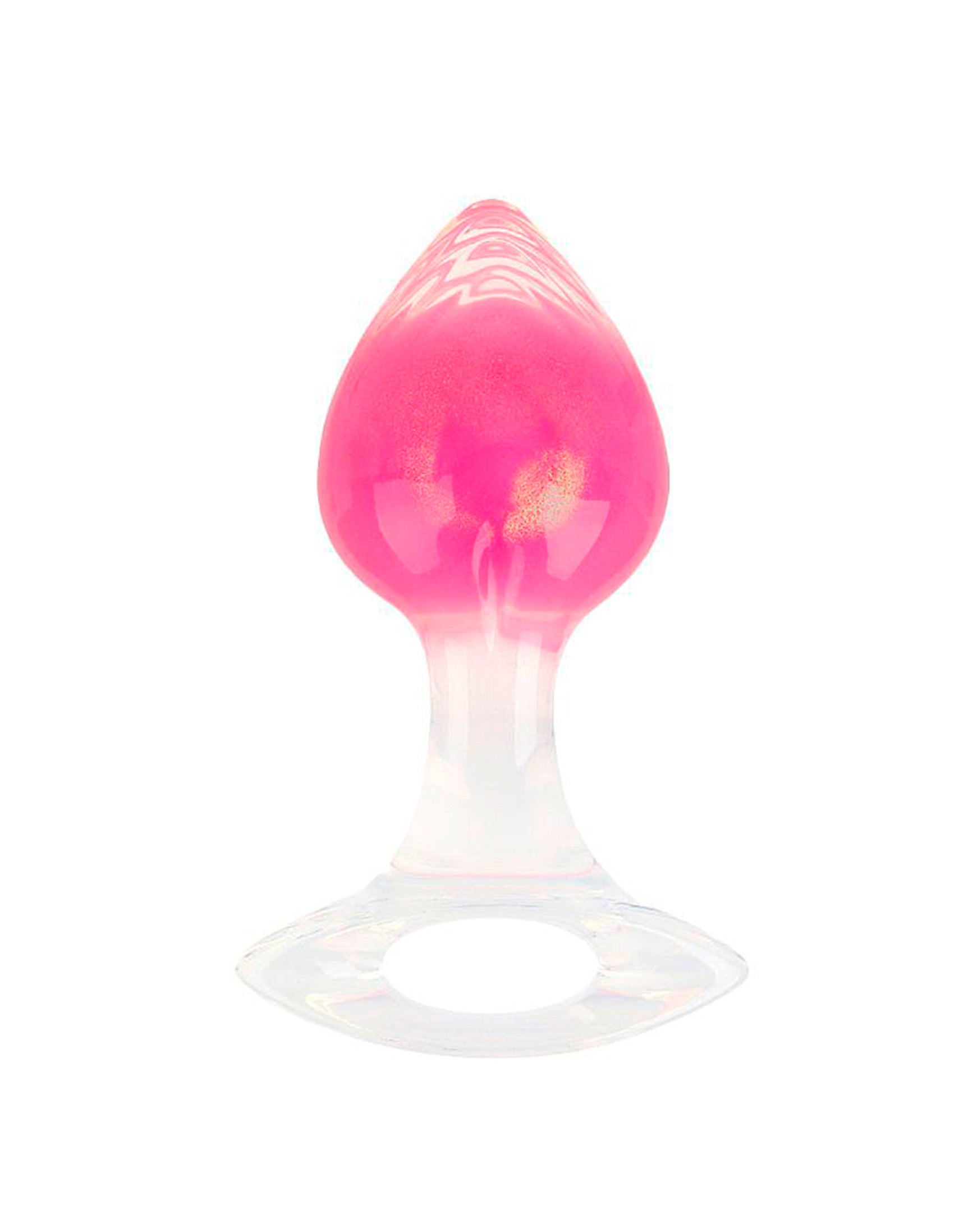 Plug Anal em Silicone Fluorescente em rosa pink – Doce Malícia