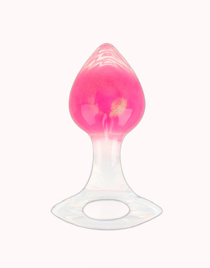 Plug Anal em Silicone Fluorescente Tamanho M – 9,6 x 3,9 – Doce Malícia