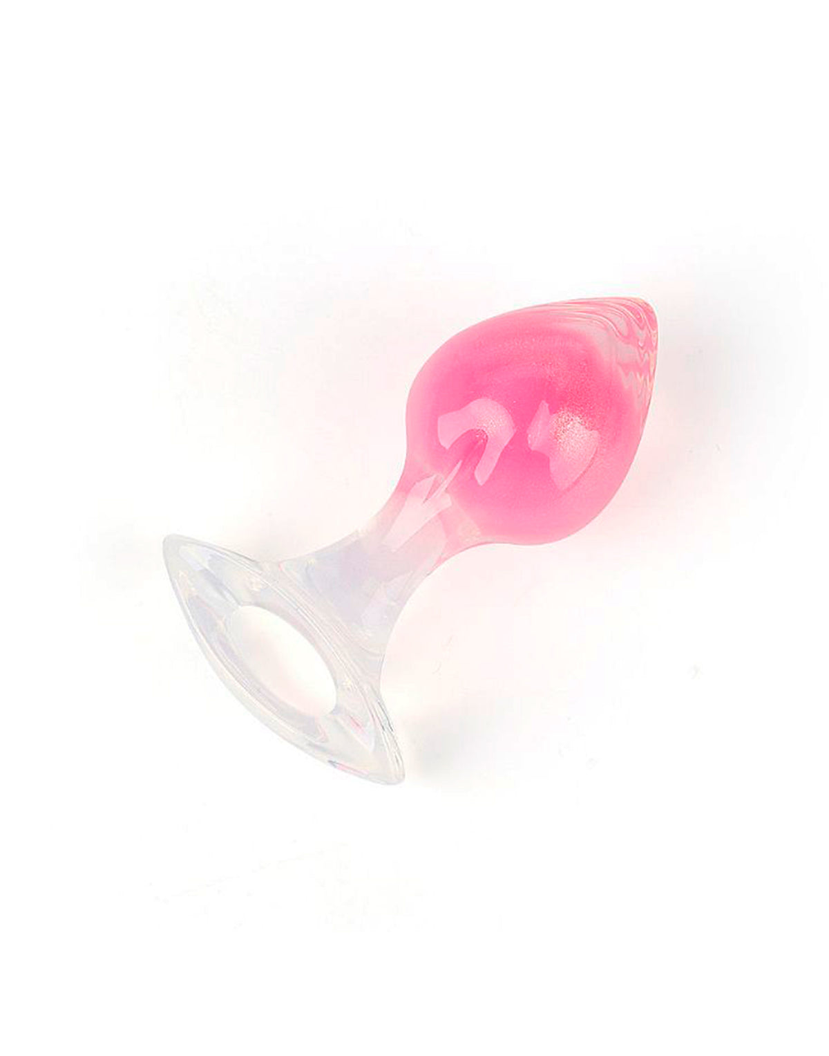 Plug Anal em Silicone Fluorescente em rosa pink – Doce Malícia