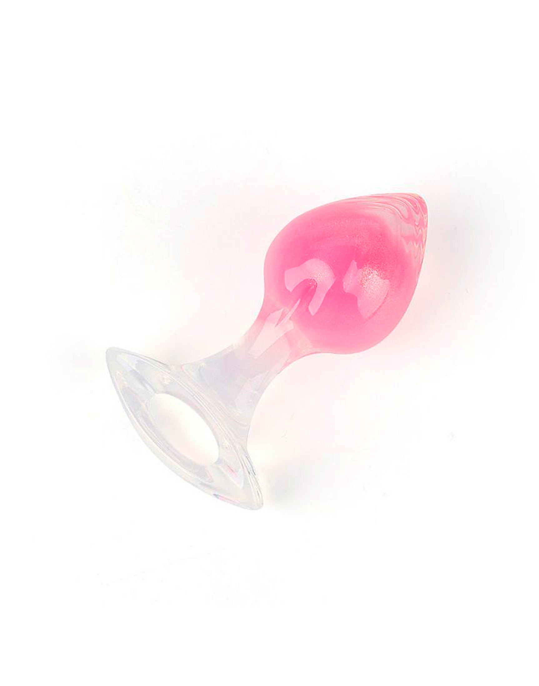 Plug Anal em Silicone Fluorescente em rosa pink – Doce Malícia