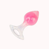 Plug Anal em Silicone Fluorescente Tamanho M – 9,6 x 3,9 – Doce Malícia
