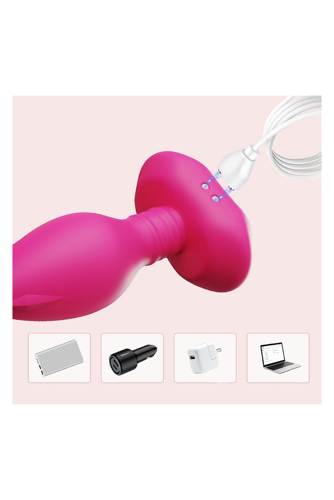 Plug Anal com Vibro e em Preto – Doce Malícia
