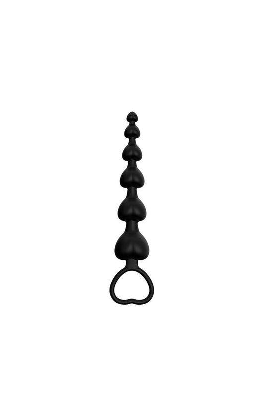 Plug Anal Escalonado Com Formato em Preto – Doce Malícia