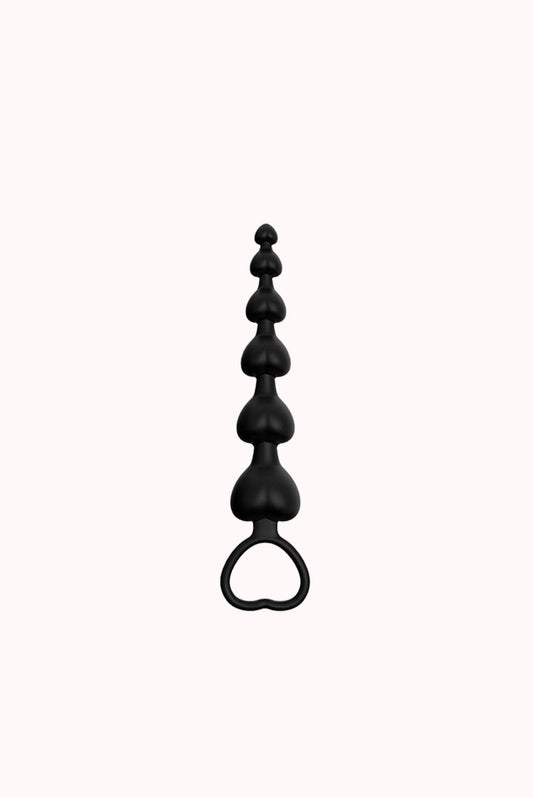 Plug Anal Escalonado Com Formato De Coração – Doce Malícia