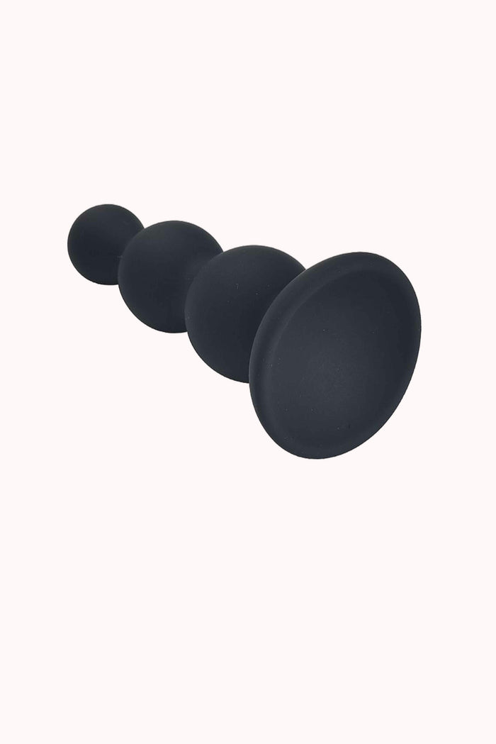 Plug Anal Escalonado em Silicone – Doce Malícia — Doce Malícia
