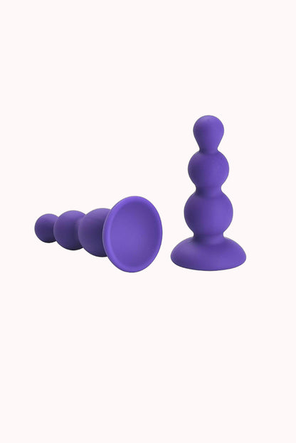 Plug Anal Escalonado em Silicone – Doce Malícia